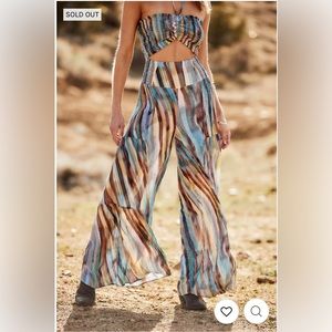 12th tribe halter jumpsuit